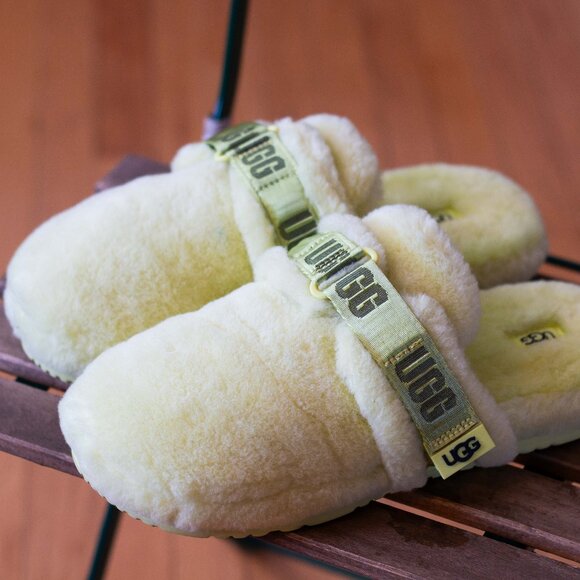 UGGs Slip On Yellow Slippers main image 4